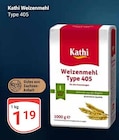 Weizenmehl Type 405 im Angebot bei GLOBUS in Jena Weizenmehl Type 405 Angebote von Kathi bei GLOBUS Jena für 1,19 €