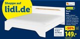 Aktuelle Saft Angebote bei Lidl in Moers Aktuelles Bett Modell 'Alabama' Angebot bei Lidl in Moers ab 149,00 €