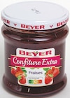Confiture Extra Fraises - BEYER dans le catalogue Intermarché