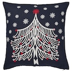 Aktuelles Kissenbezug Weihnachtsbaum dunkelblau Angebot bei IKEA in Cuxhaven ab 3,99 €