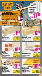 Kantholz Angebot im aktuellen Hornbach Prospekt auf Seite 17