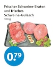 Frischer Schweine-Braten von  im aktuellen V-Markt Prospekt für 0,79 €