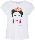 REWE Moosinning - Frida Kahlo Damen T-Shirt Angebot im Prospekt Frida Kahlo Damen T-Shirt bei REWE im Moosinning Prospekt für 9,99 €