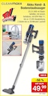 Akku Hand- & Bodenstaubsauger von CLEANmaxx für 49,99 € bei Zimmermann im Angebot Akku Hand- & Bodenstaubsauger von CLEANmaxx im aktuellen Zimmermann Prospekt