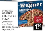 Original Wagner Steinofen Pizza Thunfisch Angebote von Wagner bei EDEKA Bottrop für 1,79 €
