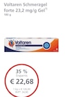 Schmerzgel forte 23,2 mg/g Gel Angebote von Voltaren bei LINDA Premiumapotheke Leverkusen für 22,68 €