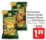 Cheese Cracker Creamy Cheese Angebote von Funnyfrisch bei EDEKA Wiesbaden für 1,49 €