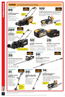 Promotion Coupe-Bordures dans le prospectus Brico Dépôt, valable du 27/03/2026 au 09/04/2026 Promo Coupe-Bordures dans le catalogue Brico Dépôt du moment à la page 6