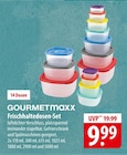 Frischhaltedosen-Set Angebote von GOURMETmaxx bei famila Nordost Elmshorn für 9,99 €