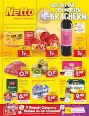 Aktueller Netto Marken-Discount Prospekt mit Bier, "Aktuelle Angebote", Seite 1