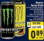 Aktuelle Energydrink Angebote bei EDEKA in Mönchengladbach Aktuelles Energy Drink Angebot bei EDEKA in Mönchengladbach ab 0,89 €