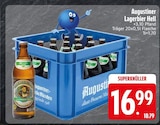 Lagerbier Hell von Augustiner im aktuellen EDEKA Prospekt für 16,99 €