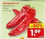 Spitzpaprika rot bei Netto Marken-Discount im Prospekt "" für 1,89 €