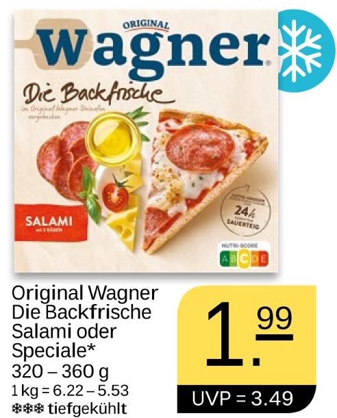 Die Backfrische Salami oder Speciale
