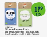Bio-Brokkoli im Angebot bei tegut in Würzburg Bio-Brokkoli Angebote von tegut... bei tegut Würzburg für 1,99 €