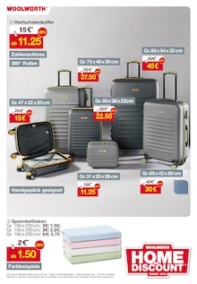 Koffer im aktuellen Woolworth Prospekt (Göttingen) Koffer im Woolworth Prospekt "Aktuelle Angebote" mit 28 Seiten (Göttingen)