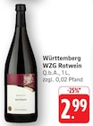 Württemberg Rotwein im Angebot bei E center in Göppingen Württemberg Rotwein Angebote von WZG bei E center Göppingen für 2,99 €