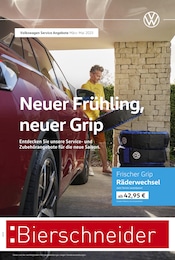 Volkswagen Prospekt für Lorch: "Neuer Frühling, neuer Grip", 1 Seite, 01.03.2025 - 31.05.2025