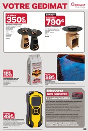 Promos Barbecue dans le catalogue "POUR BIEN RÉNOVER COMPTEZ SUR NOUS..." de Gedimat Barbecue en promo dans le catalogue Gedimat à la page 23