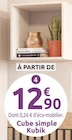 Promo Cube simple Kubik à 12,90 € dans le catalogue Mr. Bricolage à Saint-Junien