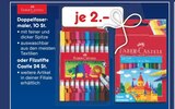 Doppelfasermaler, 10 St. im Angebot bei Netto Marken-Discount in Pforzheim Doppelfasermaler, 10 St. Angebote von Faber-Castell bei Netto Marken-Discount Pforzheim für 2,00 €