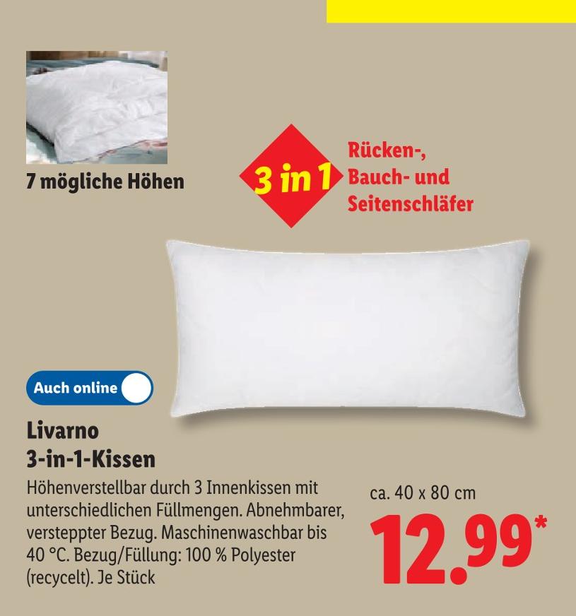 3-in-1-Kissen