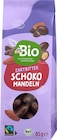 Mandeln in Zartbitterschokolade Angebote von dmBio bei dm-drogerie markt Rostock für 2,25 €