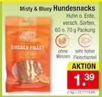 Hundesnacks Angebote von Misty & Bluey bei Zimmermann Neustadt für 1,39 €