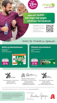 Aktueller mea - meine apotheke Prospekt "Unsere September-Angebote" für Hamburg Aktueller mea - meine apotheke Prospekt für Hamburg mit Seiten