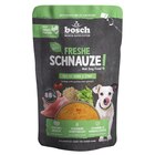 Aktuelle Pute Angebote bei Zookauf in Hannover Aktuelles bosch Freshe Schnauze Nassfutter - Pute mit Quinoa & Spinat 250 g Angebot bei Zookauf in Hannover ab 1,59 €