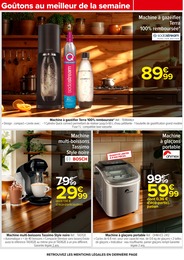 Prix et réduction Sodastream dans le prospectus Carrefour en cours Offre Sodastream dans le catalogue Carrefour du moment à la page 77