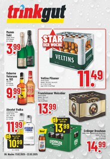 Veltins im EDEKA Prospekt "Aktuelle Angebote" mit 24 Seiten (Hückelhoven)