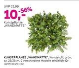 KUNSTPFLANZE „WANDMATTE“ Angebote bei mömax Löhne für 10,00 €