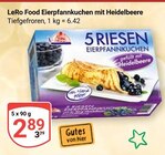 Eierpfannkuchen mit Heidelbeere im Angebot bei GLOBUS in Rostock Eierpfannkuchen mit Heidelbeere Angebote von LeRo Food bei GLOBUS Rostock für 2,89 €