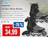 Unisex-Inline-Skates im Angebot bei Kaufhaus Stolz in Bremerhaven Unisex-Inline-Skates Angebote von FIREFLY bei Kaufhaus Stolz Bremerhaven für 34,99 €