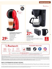 Promos Dolce Gusto dans le catalogue "CUISINE GOURMANDE" de Auchan Hypermarché Dolce Gusto en promo dans le catalogue Auchan Hypermarché à la page 15