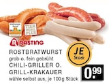Rostbratwurst im Angebot bei E center in Hilden Rostbratwurst Angebote von Rasting bei E center Hilden für 0,99 €