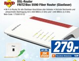 DSL-Router FRITZ!Box 5590 Fiber Router (Glasfaser) Angebote von FRITZ! bei HEM expert Waiblingen für 279,00 €