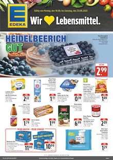 EDEKA Prospekt Wir lieben Lebensmittel! mit  Seiten in Rauhenebrach und Umgebung