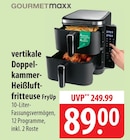 vertikale Doppelkammer-Heißluftfritteuse FryUp bei famila Nordost im Osterholz-Scharmbeck Prospekt für 89,00 €