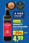 Aktuelles Amaro Kräuterlikör Angebot bei Lidl in Düsseldorf ab 4,99 €
