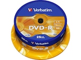 43538 DVD-R Rohlinge von VERBATIM im aktuellen MediaMarkt Saturn Prospekt für 11,99 €