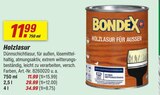 Holzlasur im toom Baumarkt Prospekt Holzlasur von BONDEX im aktuellen toom Baumarkt Prospekt für 11,99 €