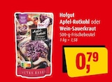 Aktuelles Apfel-Rotkohl oder Wein-Sauerkraut Angebot bei Markant in Lübeck ab 0,79 €