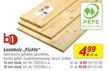 Leimholz "Fichte" von b1 im aktuellen toom Baumarkt Prospekt für 4,99 €