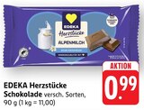 Aktuelles Herzstücke Schokolade Angebot bei EDEKA in Freiburg (Breisgau) ab 0,99 €