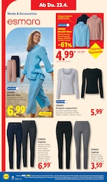Lidl Leggings im Prospekt 