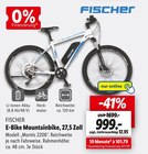 E-Bike Mountainbike Angebote von Fischer bei Lidl Ahlen für 999,00 €