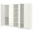 Kleiderschrank weiß/weiß 250x60x201 cm von PAX / FORSAND für 590,00 € bei IKEA im Angebot Kleiderschrank weiß/weiß 250x60x201 cm von PAX / FORSAND im aktuellen IKEA Prospekt