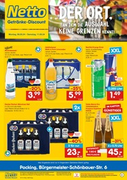 Netto Marken-Discount Prospekt für Pocking: "DER ORT, AN DEM DIE AUSWAHL KEINE GRENZEN KENNT.", 6 Seiten, 06.05.2024 - 11.05.2024